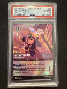 【PSA10】ロルカナ　物語のはじまり Mickey Mouseエンチャンテッド ロルカナ Lorcana ミッキー MickeyMouse foil PSA10 - メルカリ