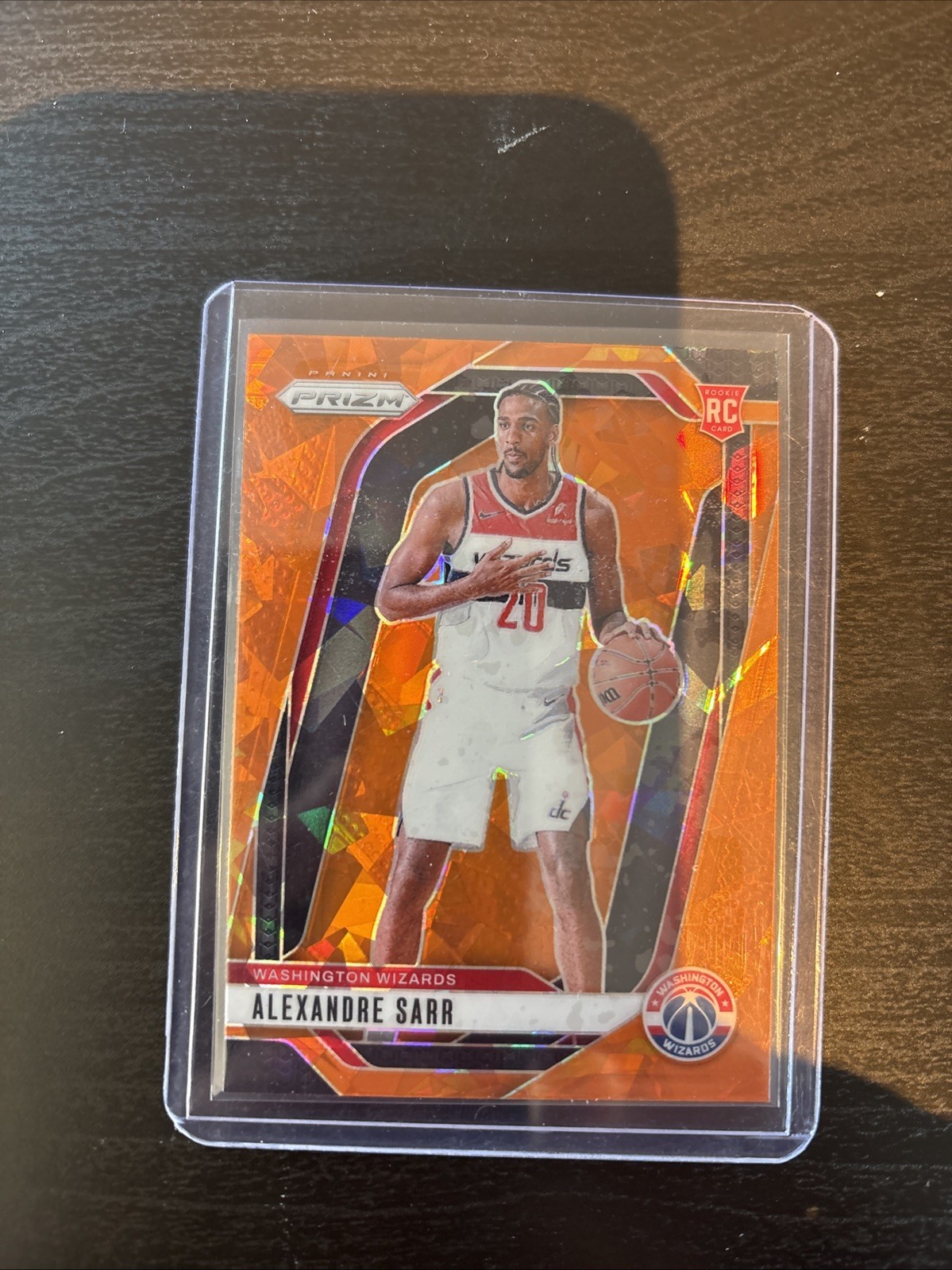 2024-25 Panini Prizm - Alexandre Sarr #264 Orange Ice Prizm (RC)