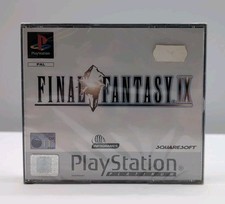 Final Fantasy 9 IX Sony PS1 PlayStation 1 Platinum Uscita Nuovo Sigillato PAL