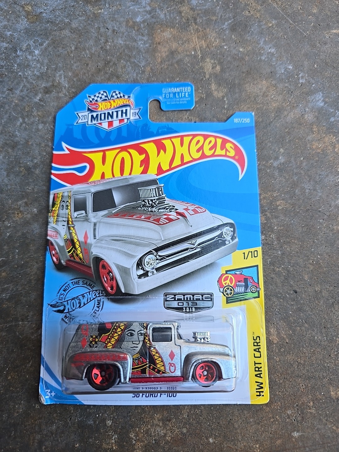 Hot Wheels - '56 Ford F-100 Zamac #013 2019