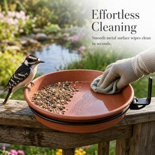 Outdoor Garden Hanging Bird Feeder Bird Bath, for Deck - for Balcony
