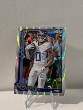 2025 Topps Chrome Football - Calvin Ridley Ray Wave Refractor