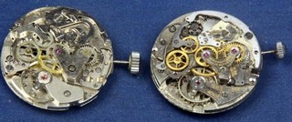 K D 200A.  CHRONOGRAPH WRIST WATCH MOVEMENTS VENUS 175 & VALJOUX 7733 FOR PARTS