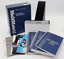 Vintage MultiMate 3.3 Word Processor 5 1/4" Floppy Disk PC Software for IBM