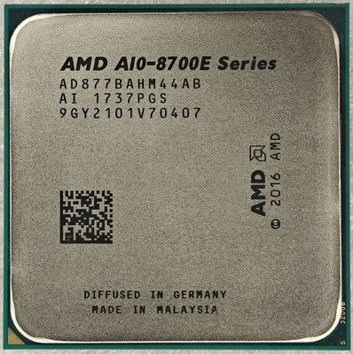 AMD PRO A10-8770E Quad Core Prozessor 2.8-3.5 GHz, Sockel AM4, 35W