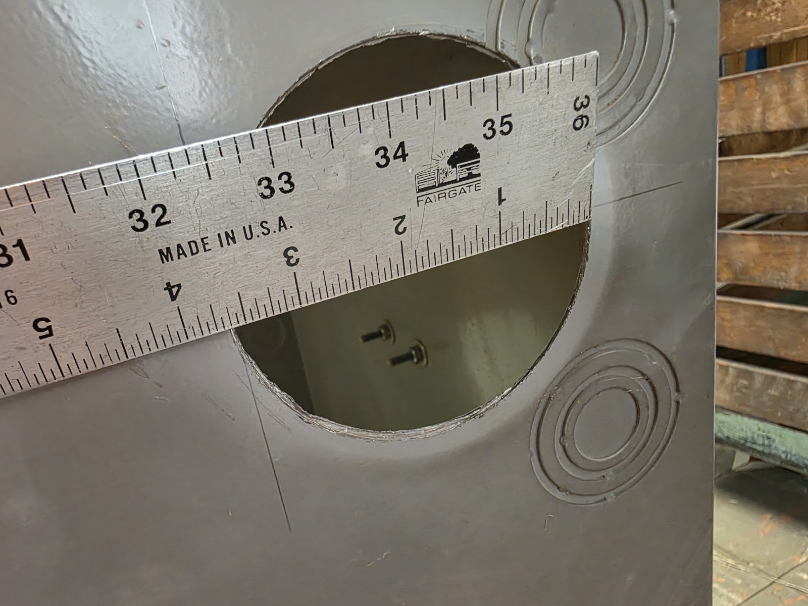 Used Milbank 242410SC1 Junction / Pull Box 24" x 24" x 10"