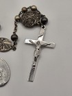 Antique 32.8G Sterling Silver  Rosary c.1890–1920 Very Rare Unique! — photo 3