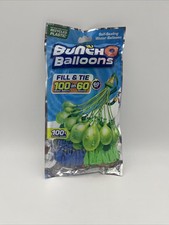 Bunch O Balloons 100 Rapid-Filling Self-Sealing Water Balloons Blue/Orange/Green