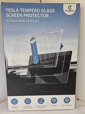 Ecogenix NEW IN SEALED BOX Tesla Tempered Glass Screen Protector Model Y and 3