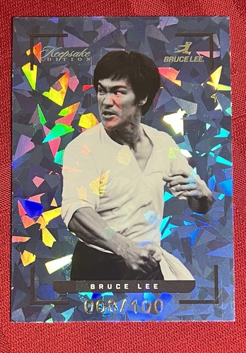 2024 Keepsake Bruce Lee 50th Anniversary Editon Cracked Ice /100 #49 - Picture 2 of 7
