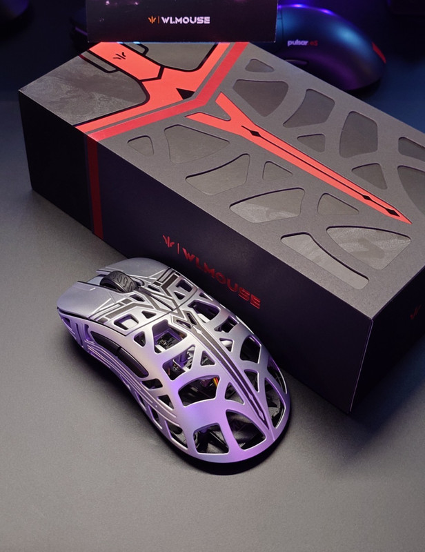 WLMOUSE X Magnesium 8k Gaming Mouse - Silver NEW