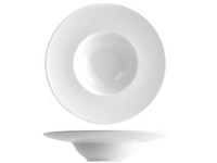 Saturnia K Bowl Napoli Weiß Porzellan Tiefen Teller 27 Cm