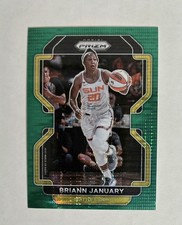 2022 Panini Prizm WNBA - Briann January #101 Green Pulsar Prizm 16/25
