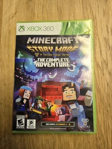 Minecraft Story Mode The Complete Adventure (Microsoft Xbox 360, 2016)