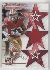 2016 Panini Rookies & Stars Star Materials One-Star 32/150 Carlos Hyde #7 fm0