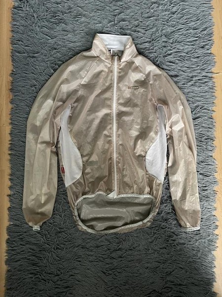 Men Castelli Jacket Silver 38 / M / 46