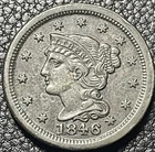 Photo of a 1846-P Large Cent from an eBay listing that sold on Jul 19, 2026