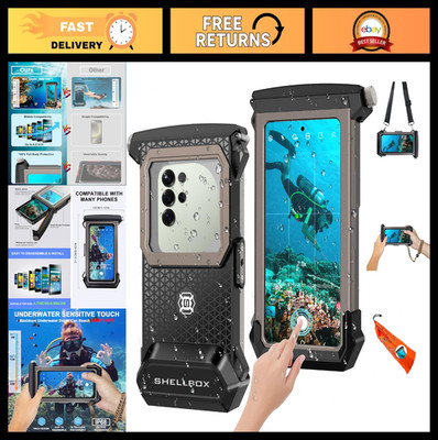 Waterproof Diving Snorkeling Phone Case for iPhone & Samsung Galaxy - Scuba Dive
