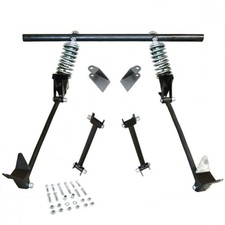 Triangulated Rear 4-link W Coilovers 41 1941 Ford Convertible - 2-door 4-doo