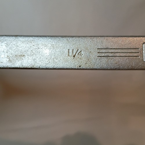 Vintage Long Williams 1 1/4" Superrench Combination Wrench 1173 USA - Picture 8 of 16