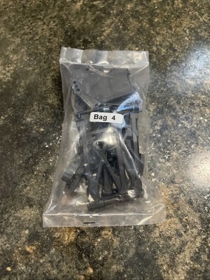 team associated dr10 rear arms rear shock tower lower chassis plate (new) bag 4