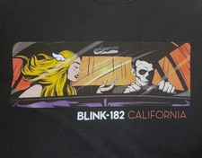 BLINK 182 California Band Sweatshirt - 2 XL - Punk Rock Grunge Skate Rare RETRO