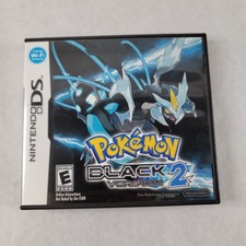 Pokemon Black Version 2 Nintendo DS Case and Manuals ONLY Authentic Original