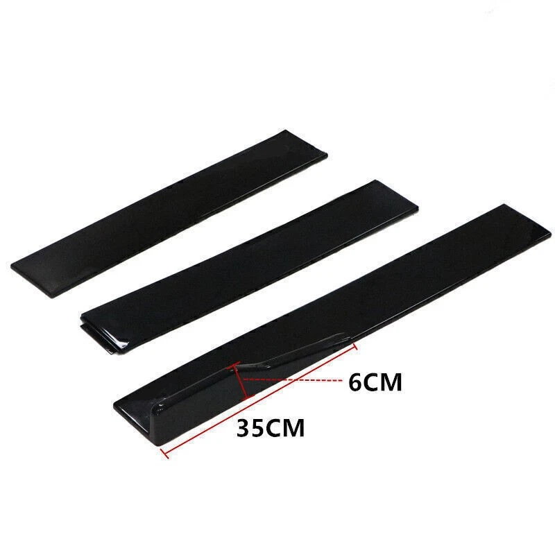 78.7" Side Skirt Rocker Panel Splitter Gloss Black For Subaru Forester 2009-2025 Foto 4 de 4