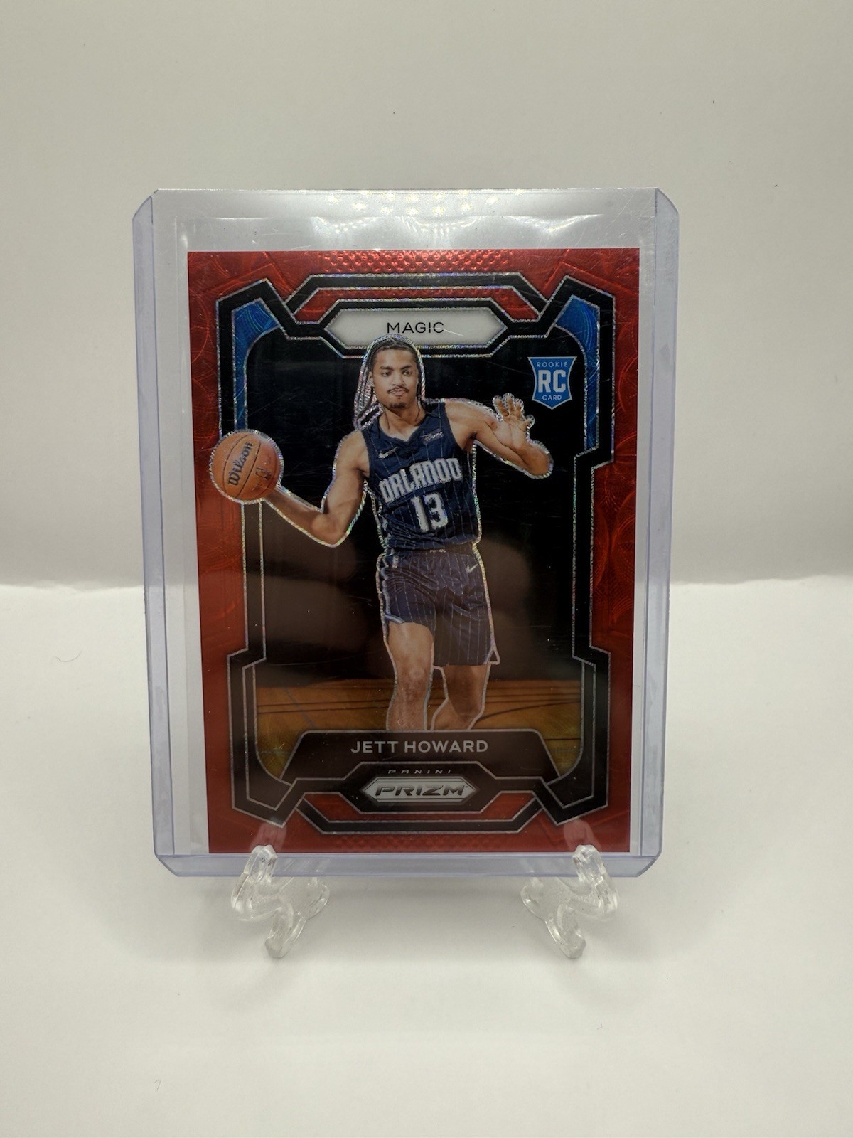 2023-24 Panini Prizm - Jett Howard #132 Choice Red Prizm /88 (RC)