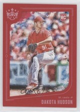 2019 Panini Diamond Kings Red Framed Dakota Hudson #69 0w7