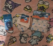 New The Smurfs Gua Sha Tool Beauty Face Bath Self Care  2 Exfoliating Sponge