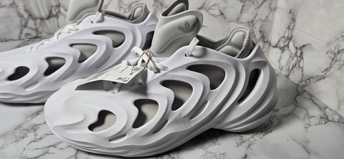 Adidas AdiFOM Q Turnschuhe Freizeitschuhe weiß grau Herren US Größe 8 neu mit Etikett ohne Karton - Bild 4 von 18