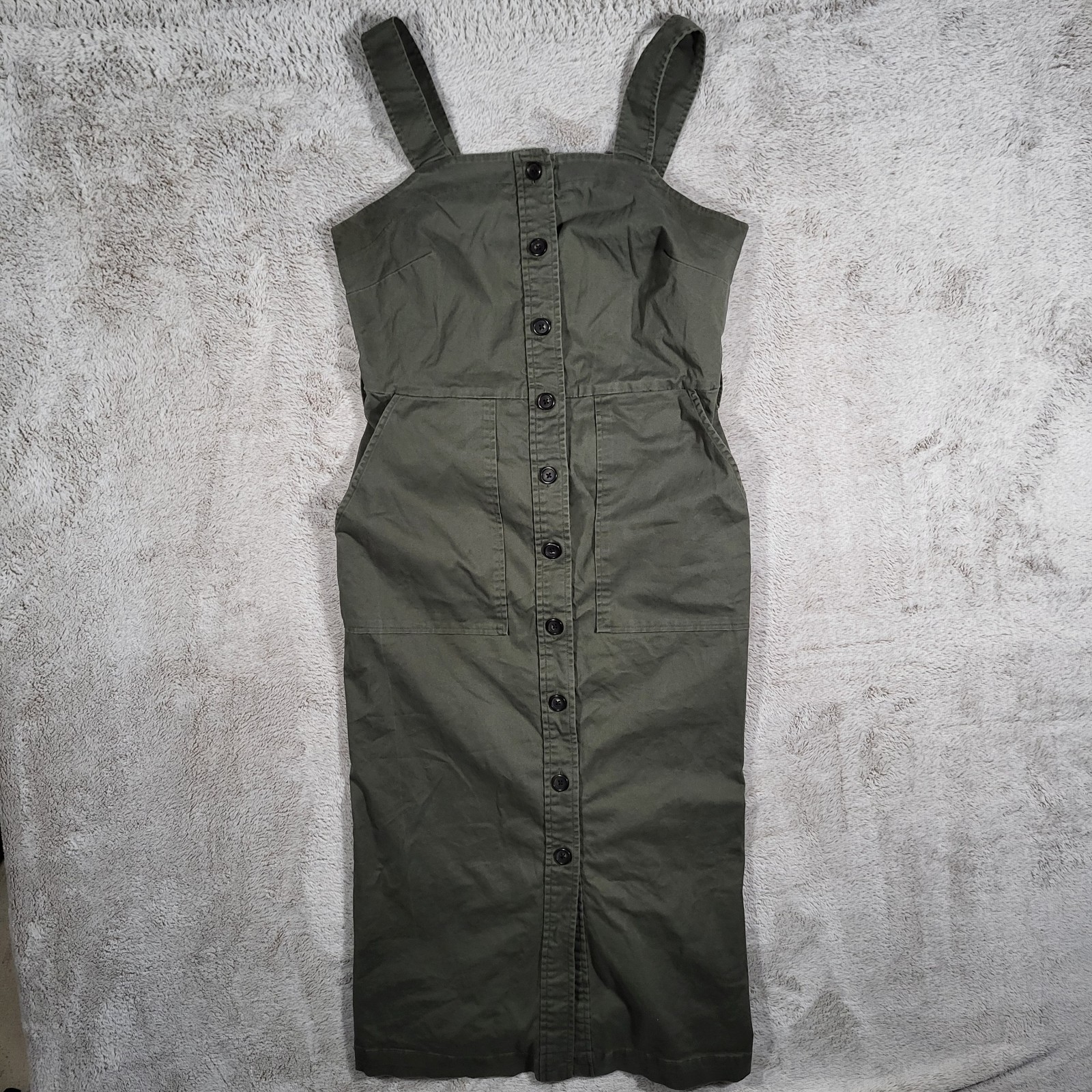 Universal Thread Button Down Sundress Women's Sma… - image 1