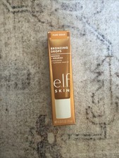 e.l.f. Skin Bronzing Drops In Bronze 2 Pure Gold 10ml/0.33fl.oz. Travel Size