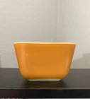 Vintage PYREX Refrigerator Dish 501 B Orange 1 -1/2 cup NO Lid