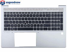 New M07491-001 Backlit For HP EliteBook 850 755 G7 Palmrest Cover  Keyboard