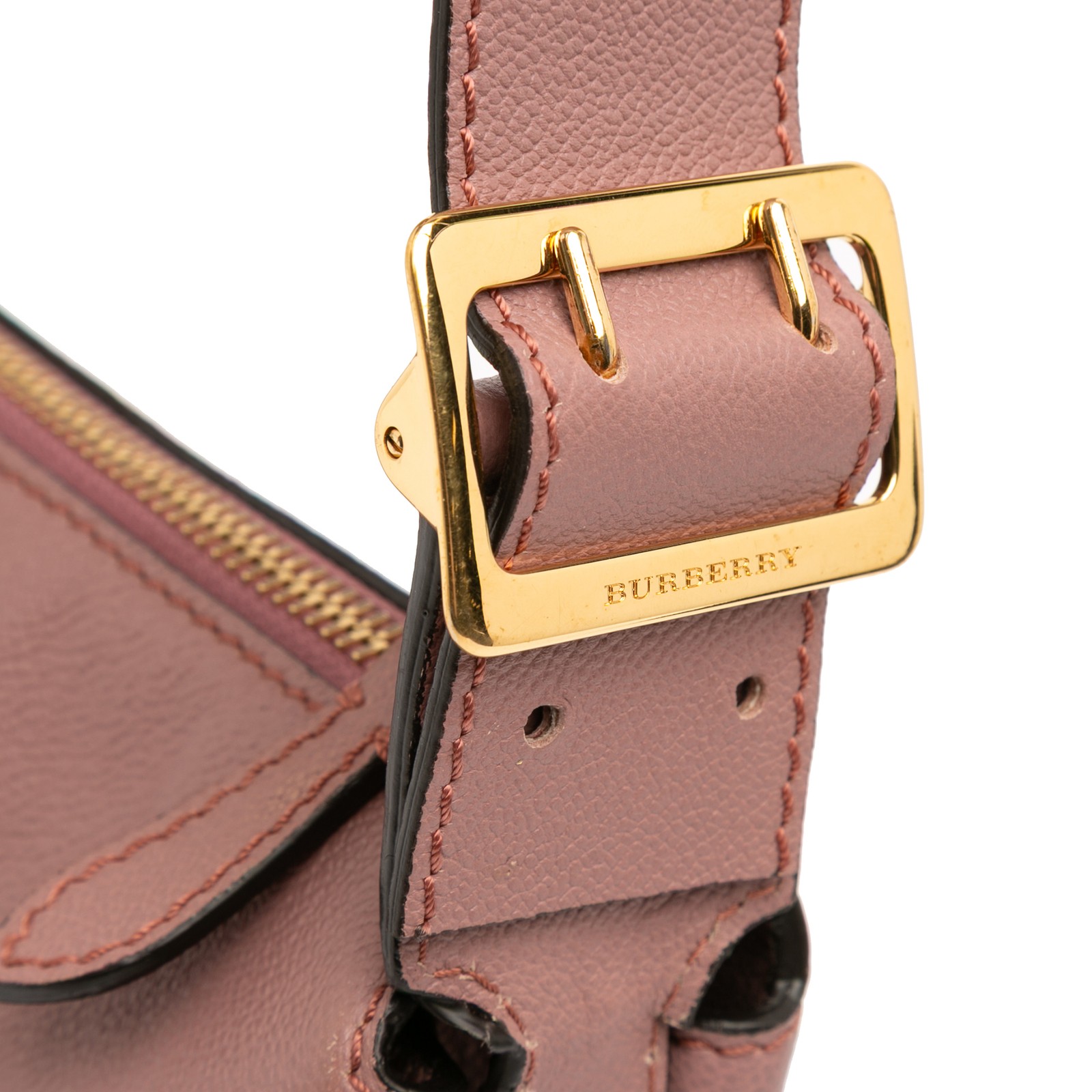 Authenticated Burberry Small Grained Calfskin Hel… - image 9