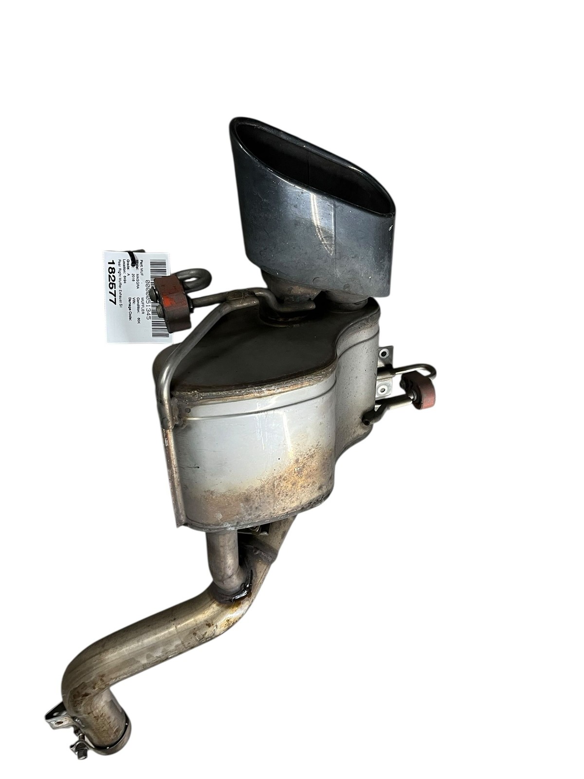 2008 - 2016 MASERATI GRANTURISMO OEM Rear Right Muffler Exhaust Tail Pipe