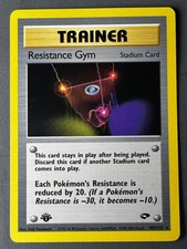 Gym Challenge #109/132 Resistance Gym 1st Edition on eBay