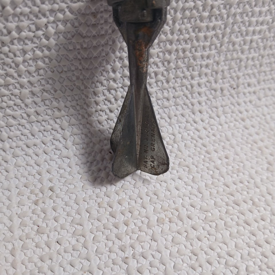 Vintage metal cap bomb toy, also known as a cap dart or cap grenade. | eBay