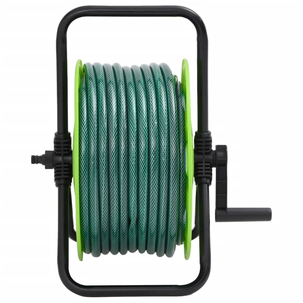 Avvolgitubo Design Verde per Esterni | 30m Tubo PVC Rinforzato