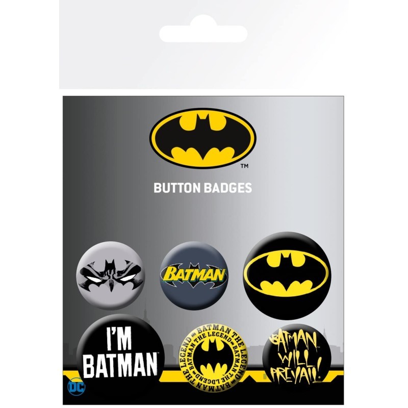 Badges Batman Comics ABYstyle pour masquer un accroc sur un vêtement avec style