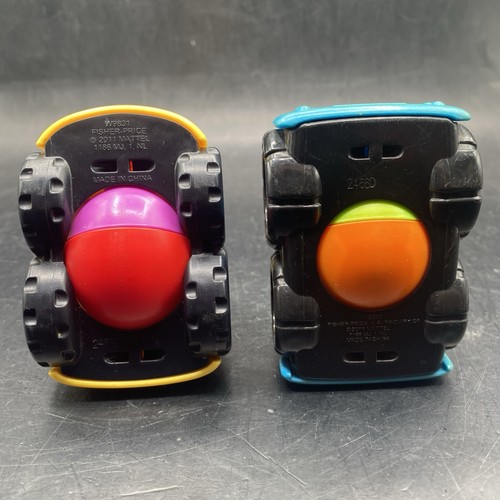 Fisher Price Lil' Zoomers Rockin' Roll Truck et 4 Roller Ball Cars T5772 Sounds - Photo 18/24