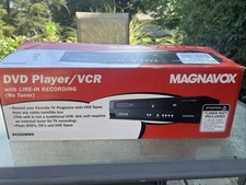 Magnavox DVD VCR Combo Player w/Line In Recording DV220MW9 NEW OPEN BOX