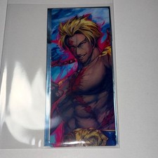 FGO Beowulf Final Ascension Exhibition Card Art Servant Collectible Unused