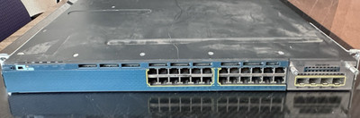 LOT OF 21 - CISCO	CATALYST 3560-X SERIES PoE+ C3KX-NM-1G	WS-C3560X-24P-S SWITCH