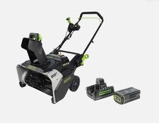 Greenworks 82V 22 inch Snow Blower with 5Ah Battery and Rapid Charger