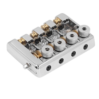 4 String Headless Electric Bass Bridge Zinc Alloy Brass Bridge Ersatz Mit St FOY