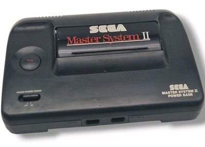  Sega Master System II Power Base Spiel Konsole Vintage ohne Zubehör getestet 