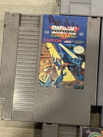 Nintendo NES Vintage Game Lot of  7 UNTESTED Need Cleaning Double Dragon III Etc